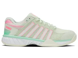 97292-440-W | EXPRESS LIGHT PICKLEBALL-WIDE | ICE/HONEYDEW/NEON PASTEL PINK Ergonomic Shape
