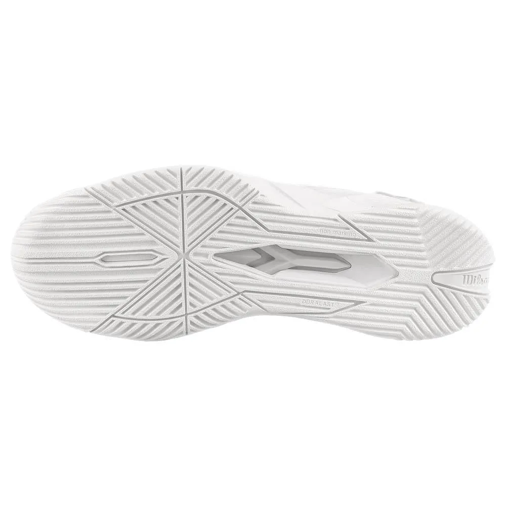 Wilson Women's Rush Pro 4.0 - White/White Responsive foam Anatomical Footbed Design