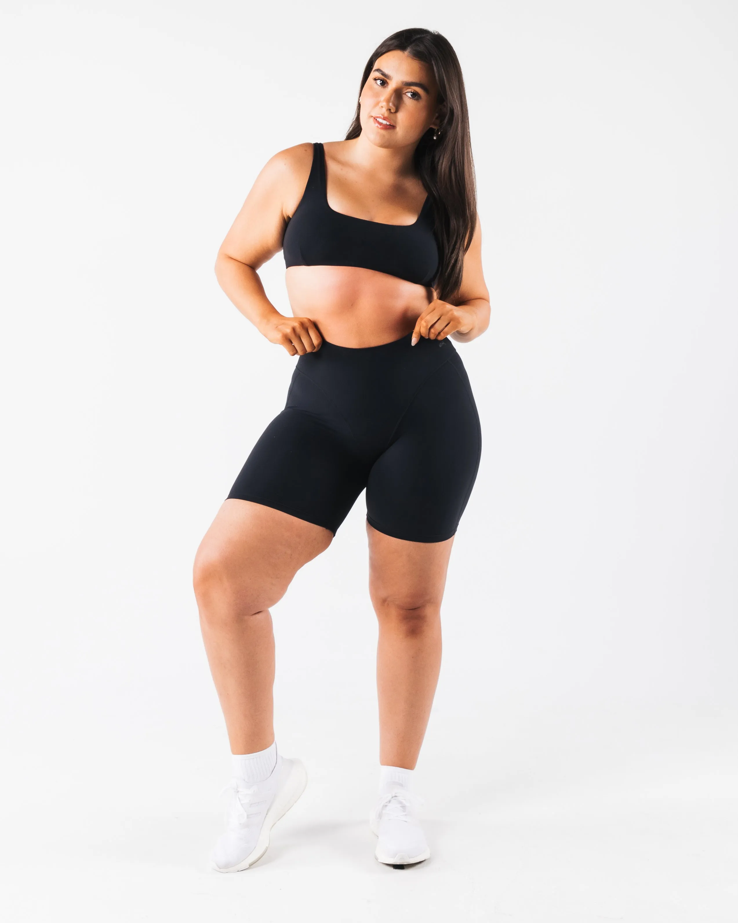 Pocket Reinforcement Parker Short 7?? - Black