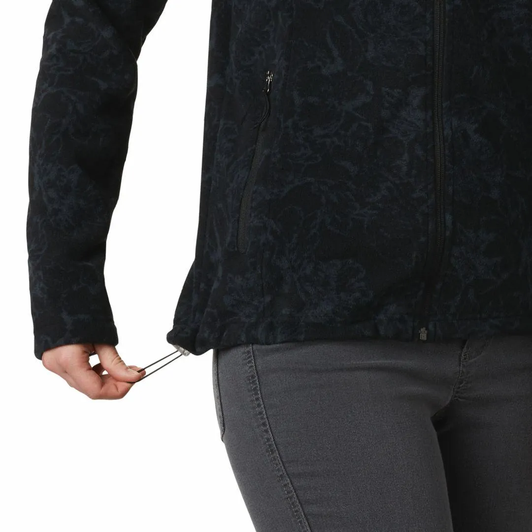 Columbia Women Black Fast Trek Printed Jkt suitable for offline stores
