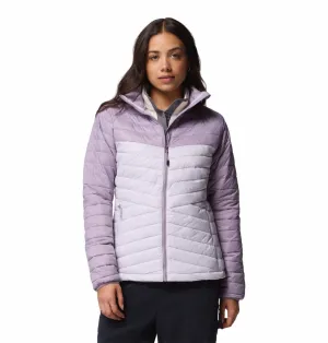 Columbia Women Purple OmniShield Powder Pass Down Jacket City Ready Soap