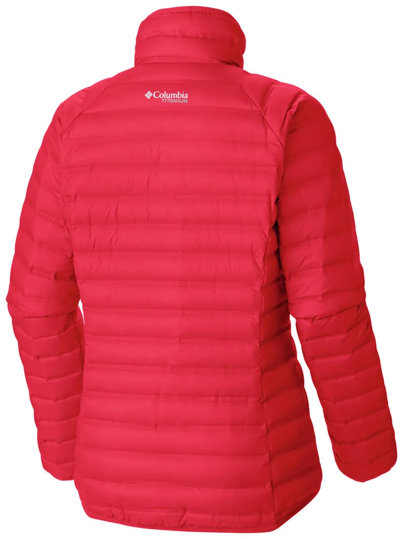 Thermal Comfort Columbia Women Red Compactor Down Jacket