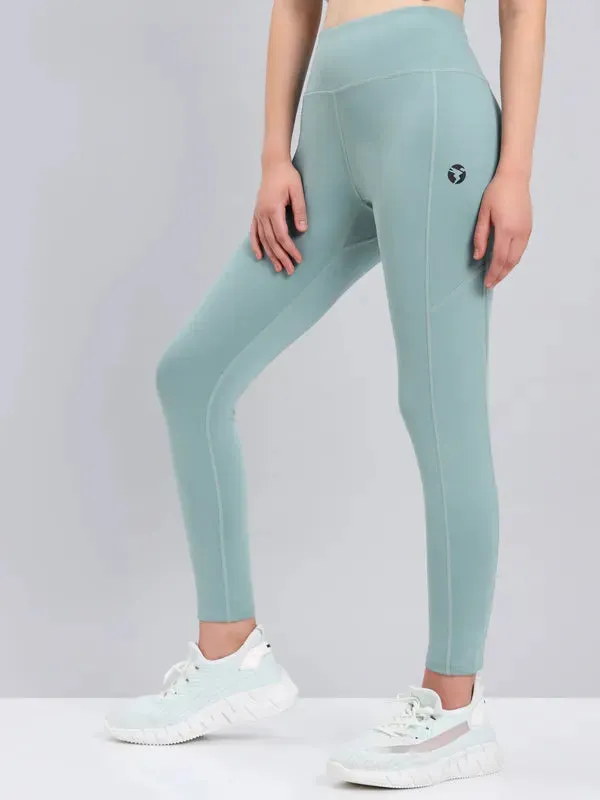 Daily Routine Body Shaping Balance Wear Women Solid Slim Fit Tights with ELASTO LITE