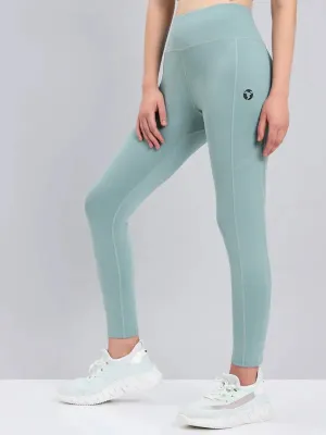 Daily Routine Body Shaping Balance Wear Women Solid Slim Fit Tights with ELASTO LITE