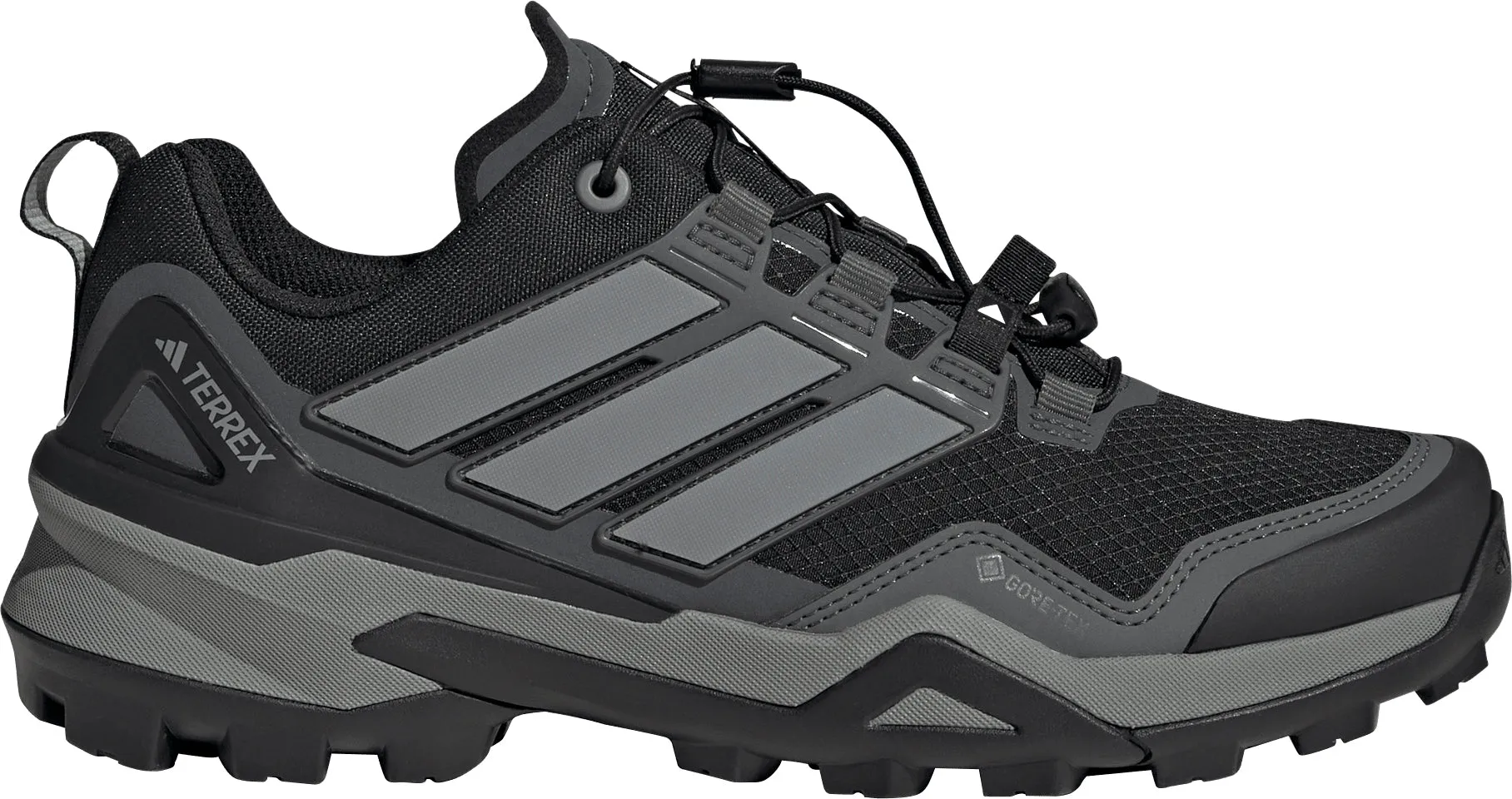 Cushioned Footbed adidas Terrex Skychaser GORE-TEX Womens Walking Shoes - Black