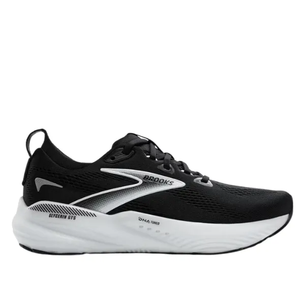 MeshVentilation Brooks Women's Glycerin GTS 22 Black/White