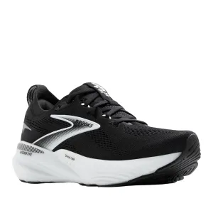 elevated - heel - feature shoes Dynamic Traction Sole Brooks Women's Glycerin GTS 22 Black/White