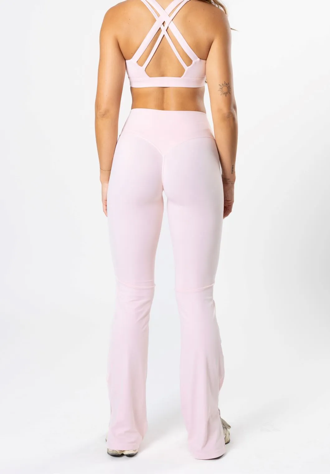 Chic Performance Fit Fast Dry RecStretch Original Sculptseam? Plus Flare Legging 34" Sweet Tea