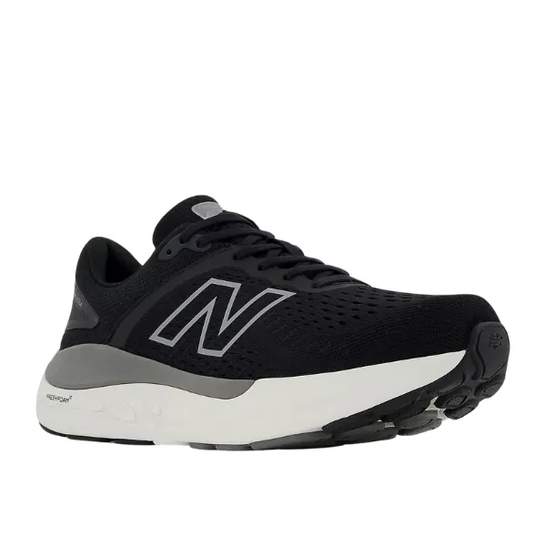 New Balance Women's Fresh Foam X 1540v4 Wide Black/White microfiber running option breathable running shoes
