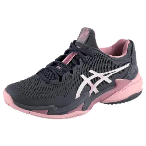 Asics Women's Court FF 3 - Indigo Fog/White Durable Material Water Resistant Barrier