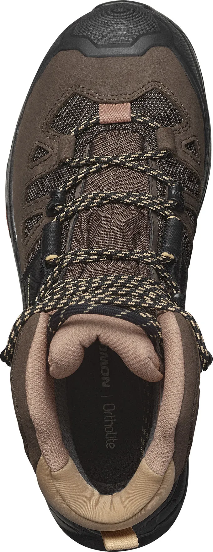 Peace Step Salomon Quest 4 GORE-TEX Womens Walking Boots - Brown