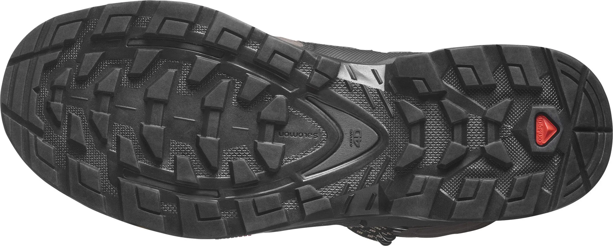 Salomon Quest 4 GORE-TEX Womens Walking Boots - Brown Slip Resistant Design Abrasion Resistant Material