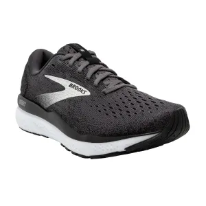 Brooks Women's Ghost 16 Black/White Footbed Relief camping shoes
