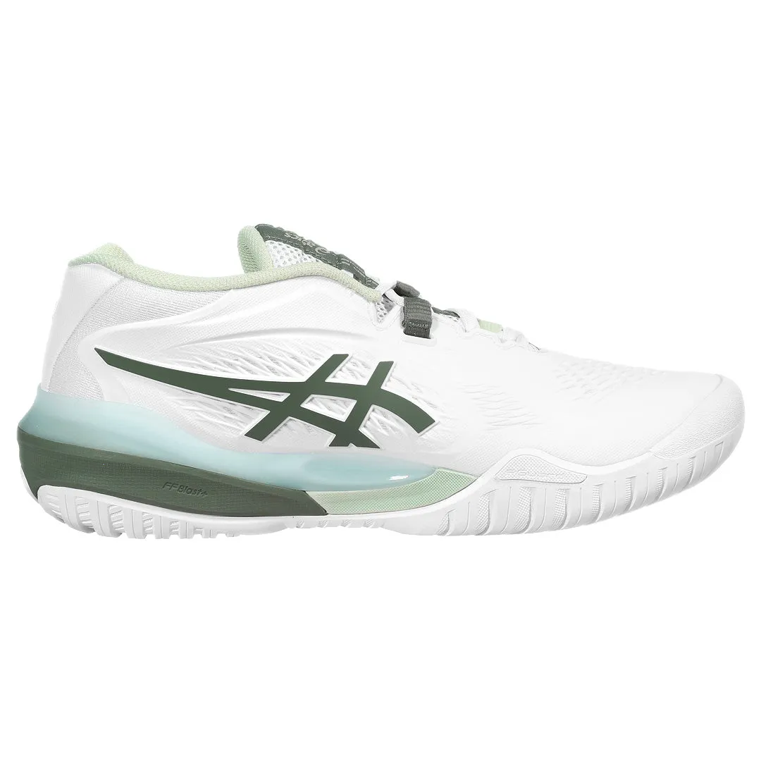 Arch Support Technology Asics Women's Gel-Resolution X - White/Monument Blue