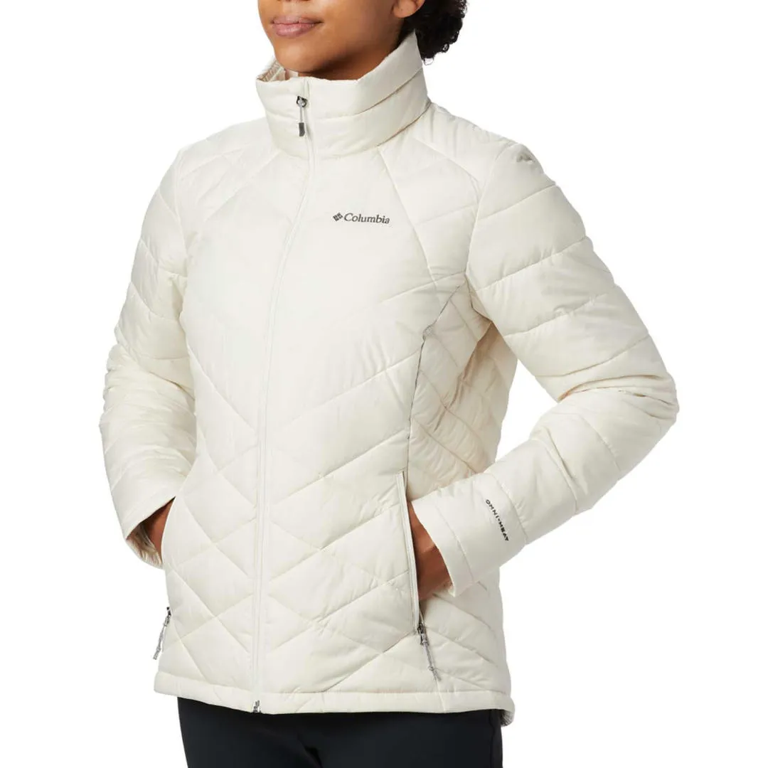 divers Columbia Women White Heavenly Jacket