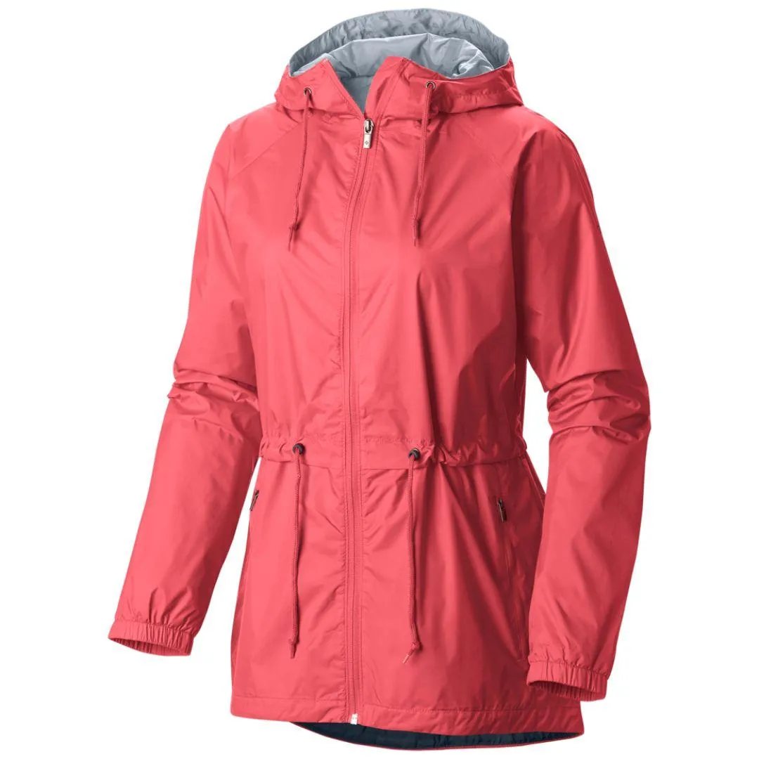 Storm Resistant Closure Columbia Women Pink Arcadia Casual Jacket Waterproof