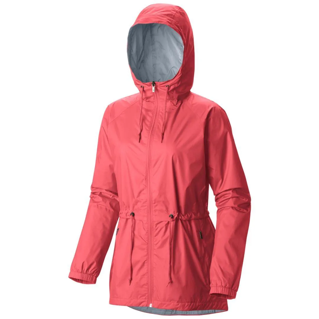 Ventilation Grommets Columbia Women Pink Arcadia Casual Jacket Waterproof