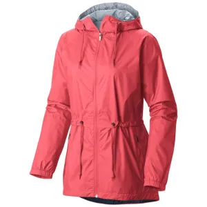 Convertible Collar Style Columbia Women Pink Arcadia Casual Jacket Waterproof