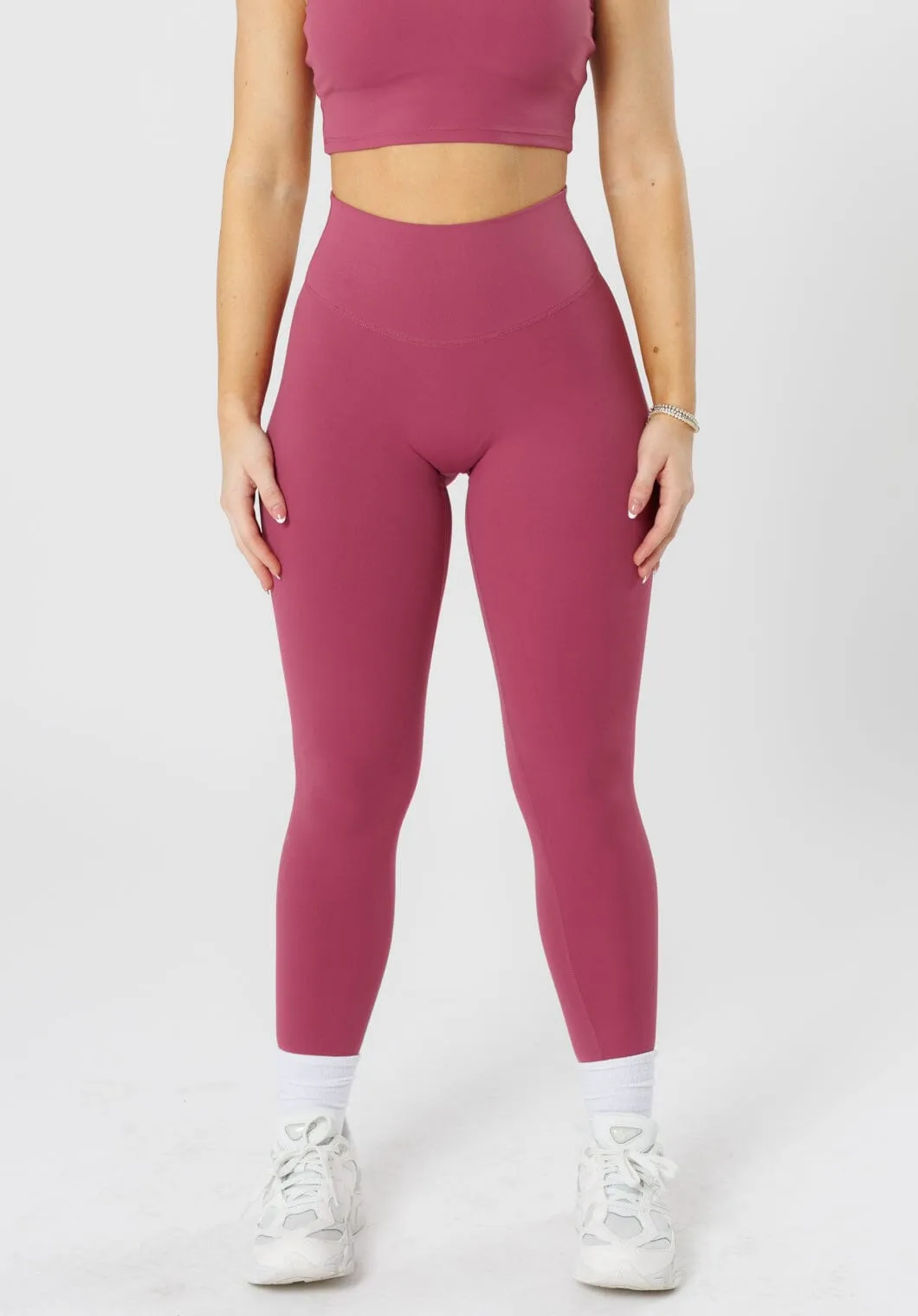 Breathable Fabric Beach Walk RecStretch Original Sculptseam? Plus Legging Raspberry