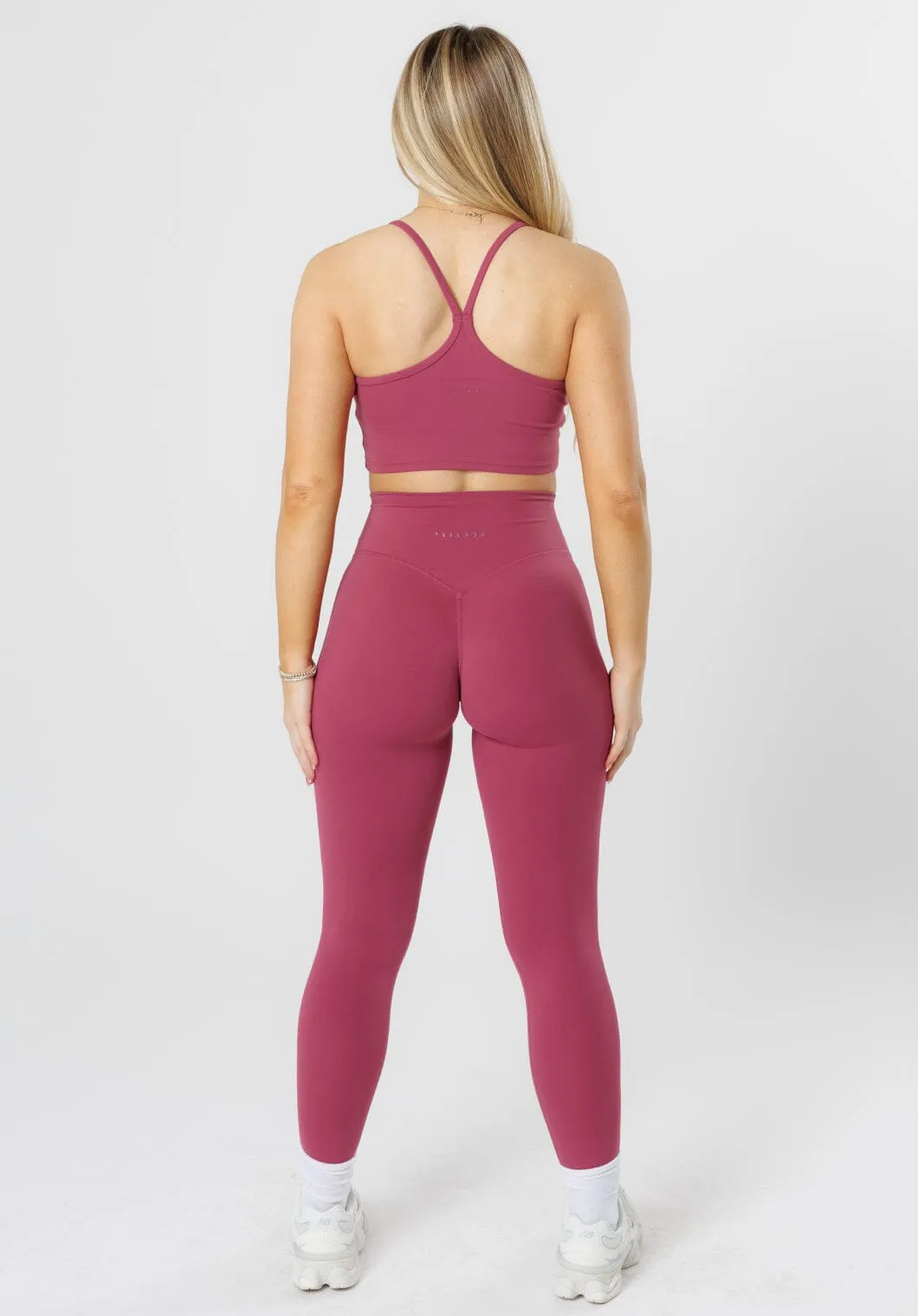 Skin Friendly Casual Wearer Flexible Fabric RecStretch Original Sculptseam? Plus Legging Raspberry