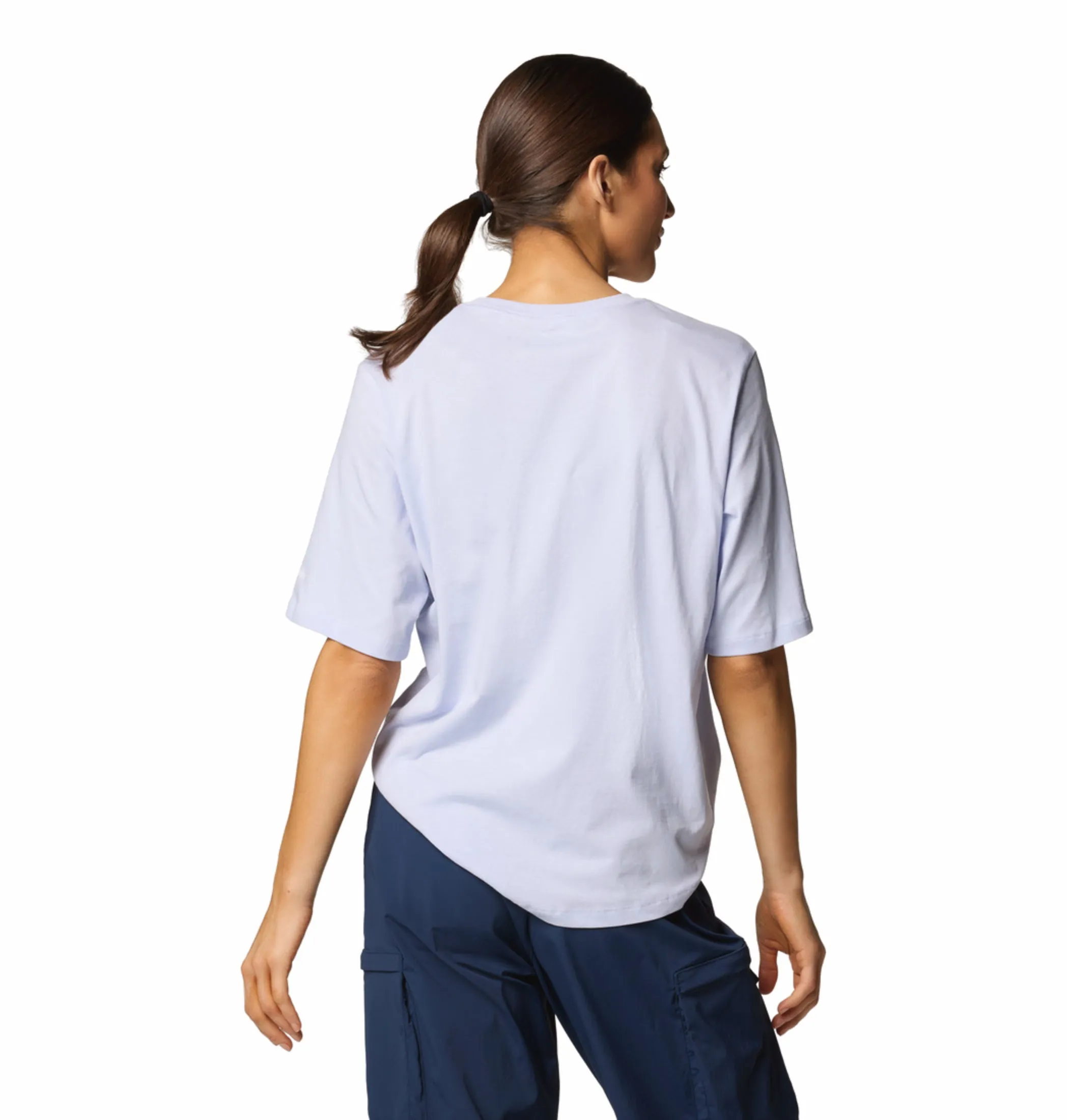 Columbia Women Purple North Cascades Relaxed Tee Casual Chic Wear