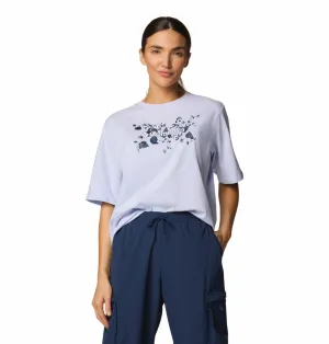 Easy Fit Wear Columbia Women Purple North Cascades Relaxed Tee