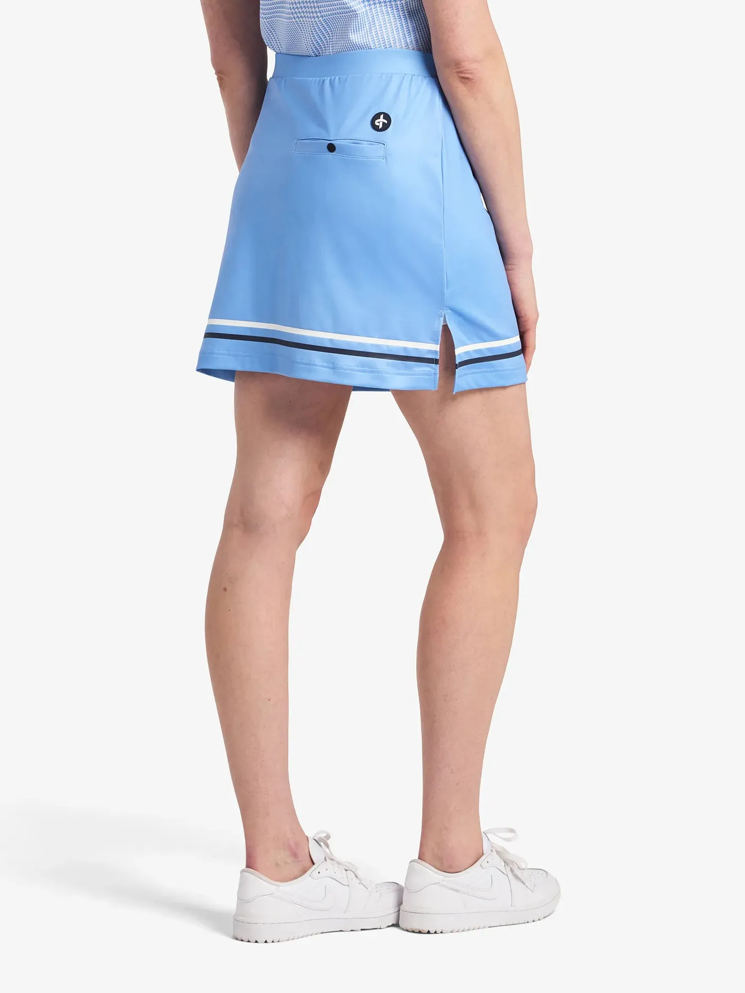 W STELLA SKORT Bel Air Blue Low Maintenance Fabric