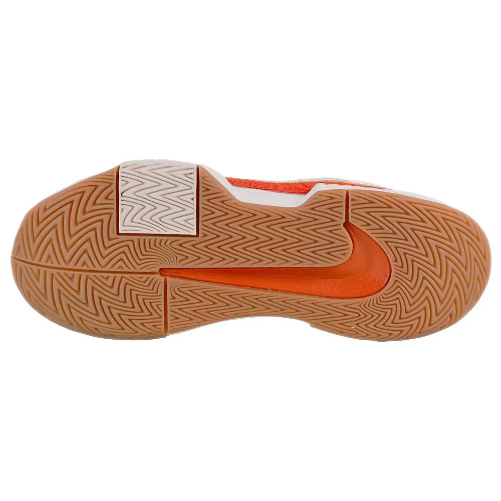 Breathable Tongue Nike Women's Air Zoom GP Challenge Pro - Premium - Sand Drift/Metallic Gold