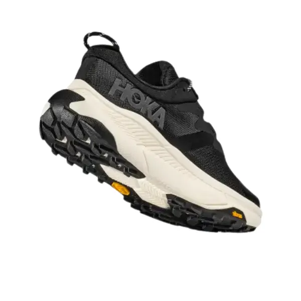 HOKA Women's Transport (Wide Width) Black/White ECCO Biom straight - away track running shoes