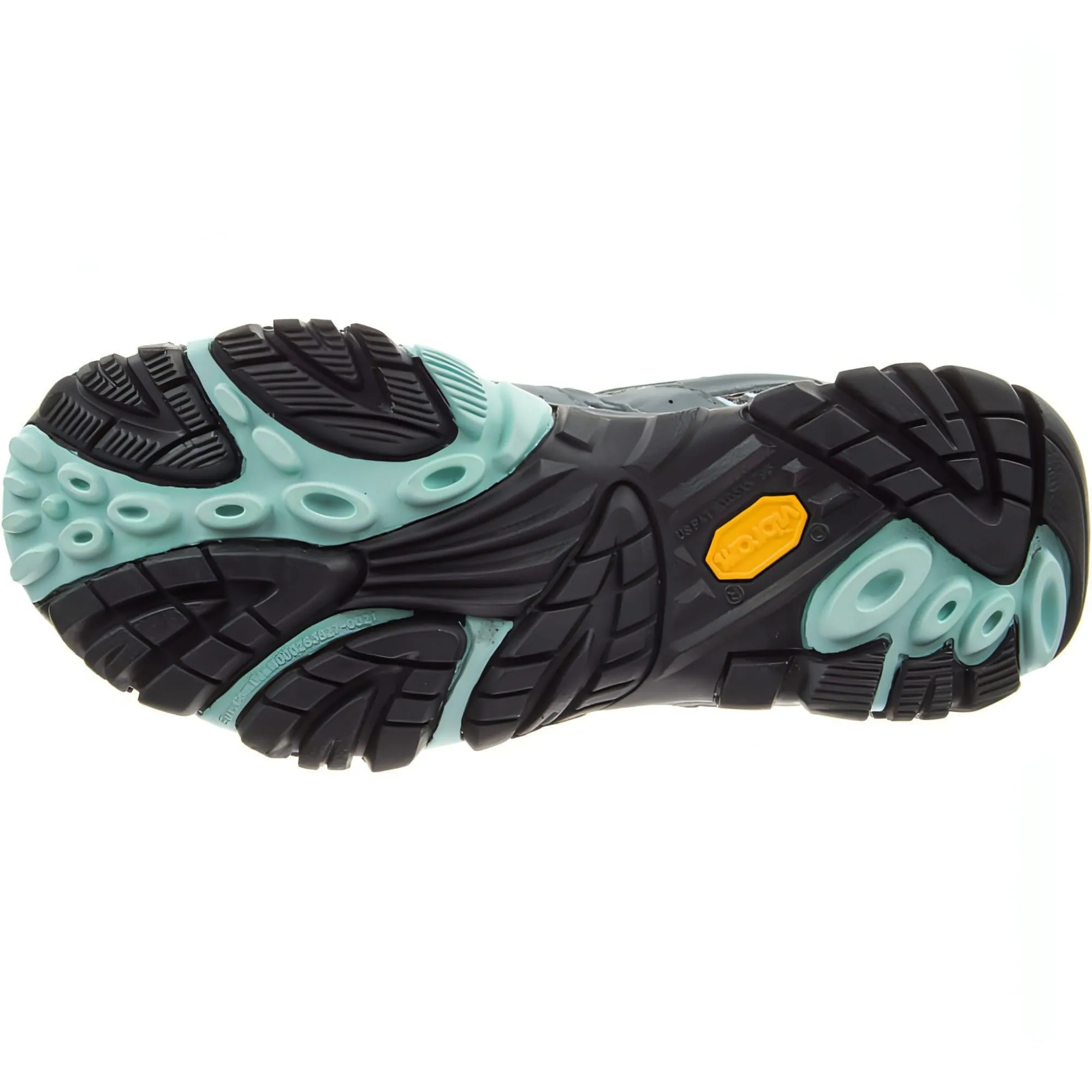 Merrell Moab 2 GORE-TEX Womens Walking Shoes - Grey Multi Density Foam Thermal Insulation