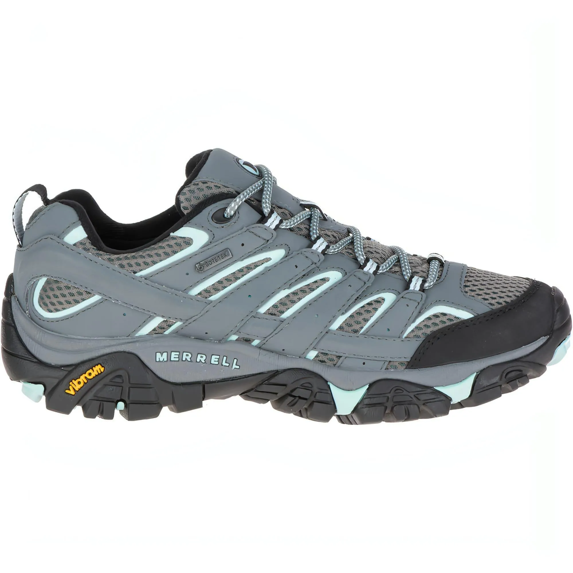 Merrell Moab 2 GORE-TEX Womens Walking Shoes - Grey Durable Fabric
