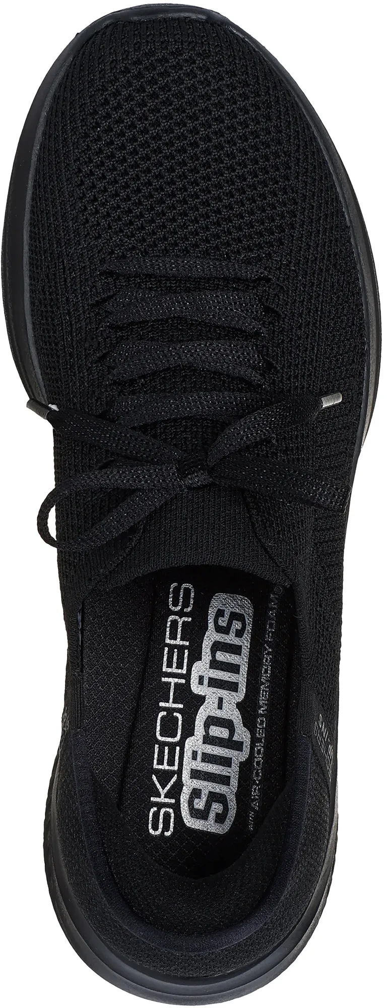Clean White Anti Slip Skechers Ultra Flex 3.0 Elevated Motion Womens Training Shoes - Black
