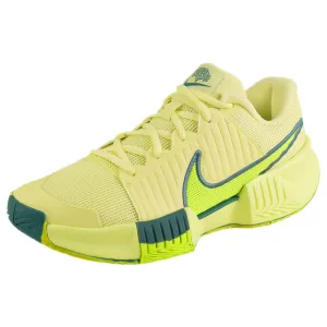 Asymmetric Support Structure Nike Women's Air Zoom GP Challenge Pro - Premium - Luminous Green/High Voltage