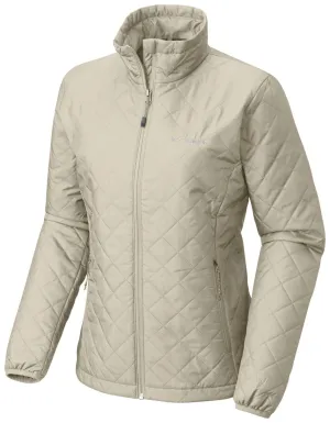 Columbia Women White Dualistic Jacket Ultimate Protection