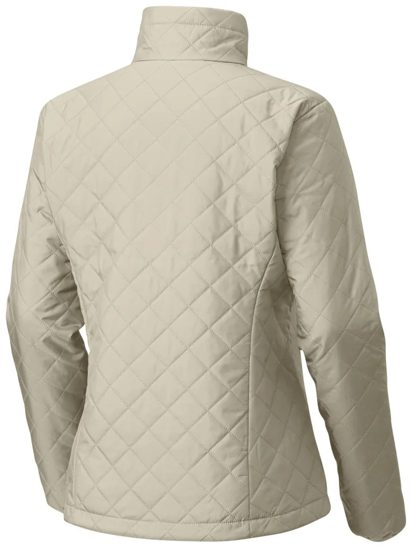 Columbia Women White Dualistic Jacket Quick Access Pockets sunset
