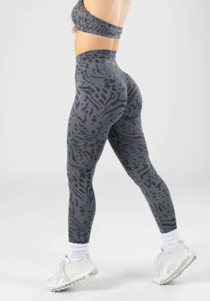 Reluna Original Sculptseam? Legging Grey Tiger Squat Proof For Kids