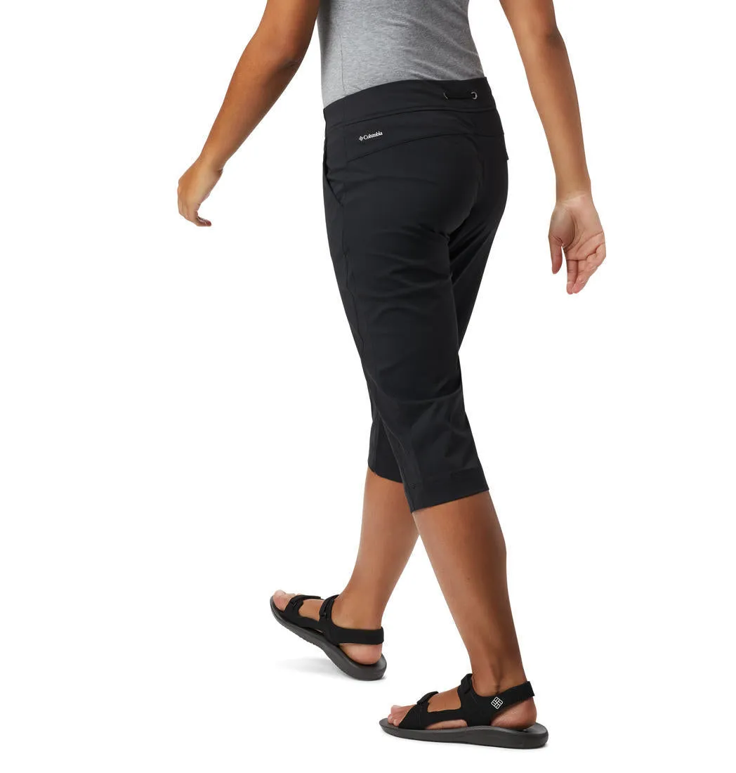 Columbia Women Black Anytime Outdoor Capri (Sun Protection) Comfort Cushion One-of-a-kind
