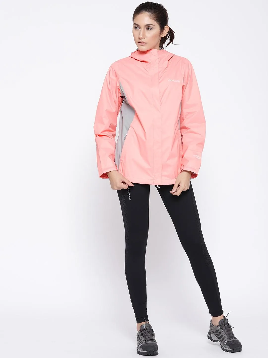 ReflectiveDetailing Weatherproof Seams Columbia Women Orange Arcadia II Jacket Waterproof