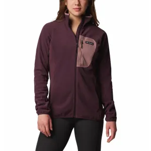 Shelf Fashion Active Columbia Women Red Outdoor Tracks Full Zip II
