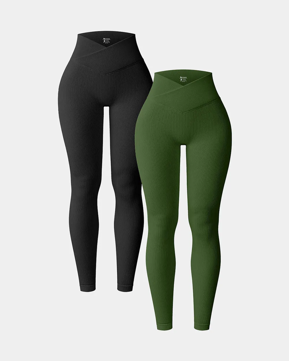 High Waist Cross Over Leggings Effortless Active Fit