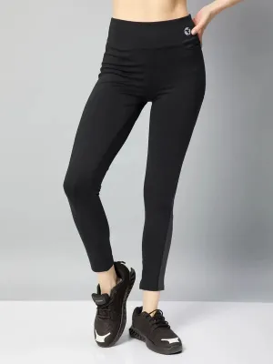 Quick Dry All Ages Women Solid Slim Fit Tights with ELASTO PLUS