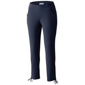 Sport Style Columbia Women Navy Blue Anytime Casual Ankle Pant (Sun Protection)