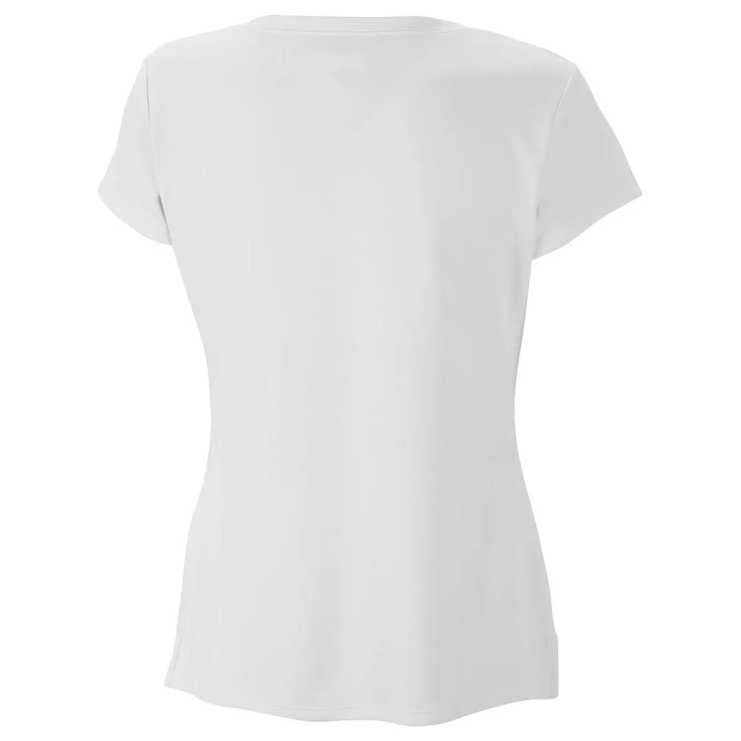 UV protection layer Columbia Women White Innisfree Short Sleeve Shirt