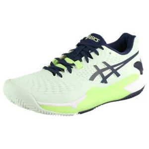 Asics Women's Gel-Resolution 9 - Clay - Pale Mint/Blue Expanse Flex grooves Urban Life