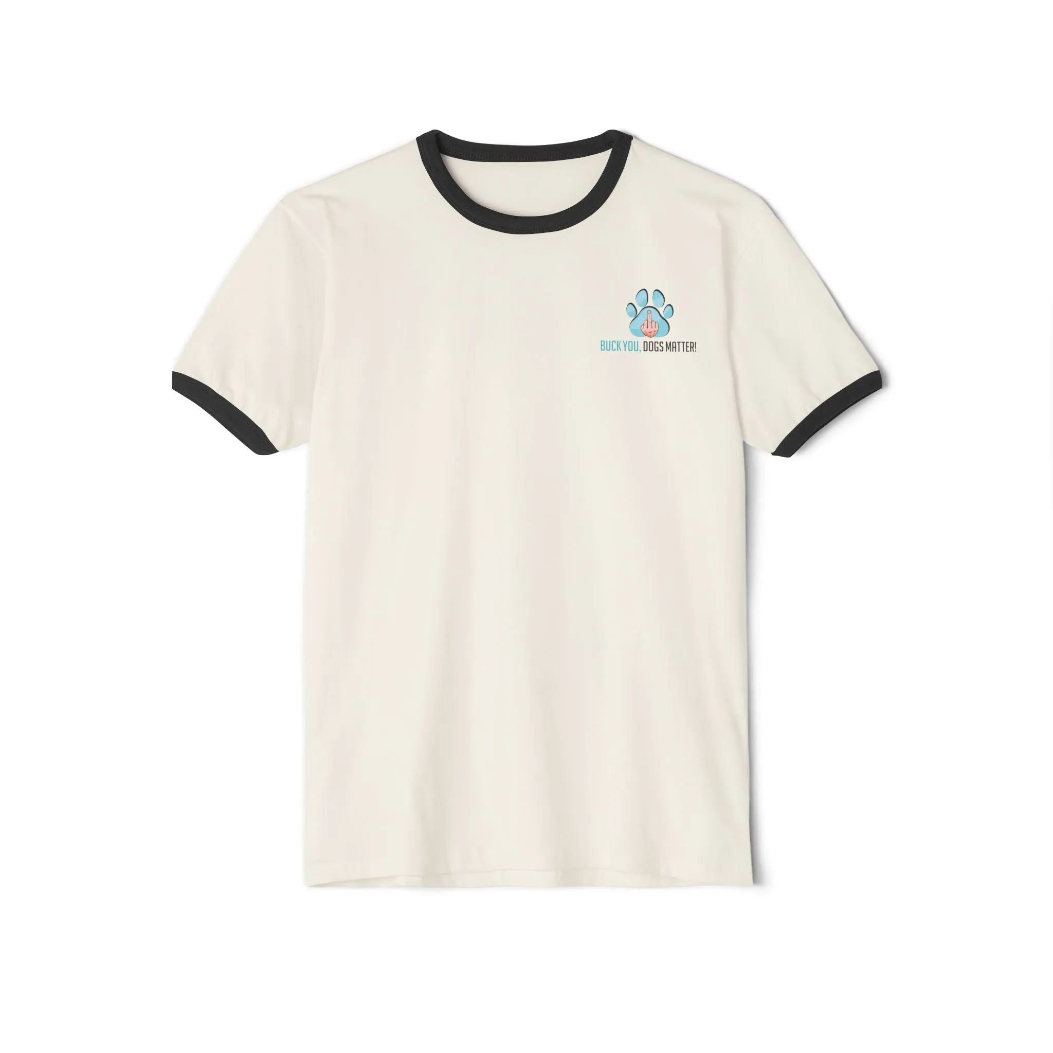 Breathable fabric Trendy popularity Unisex Cotton Ringer T-Shirt