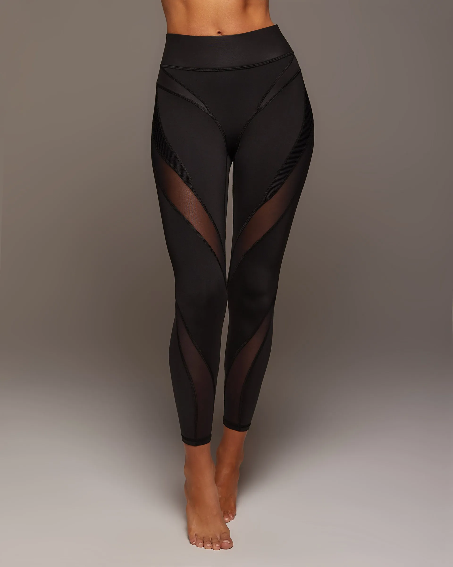 Matte Finish Postpartum Fit Eco Friendly Aerial Legging