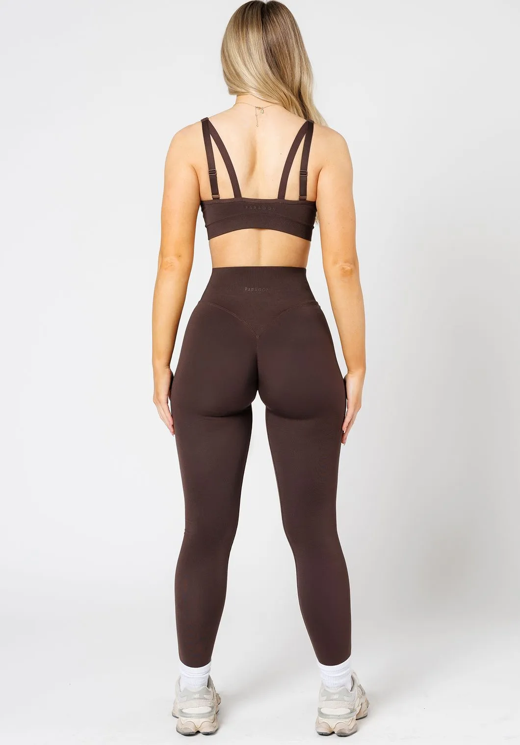 CurveFlex Hourglass Sculptseam? Plus Seamless Legging Walnut Reinforced Stitching