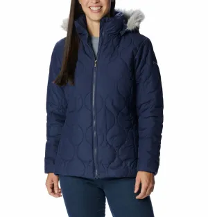 Performance Edge Stand Up Collar Columbia Women Blue Frosty Heights Jacket