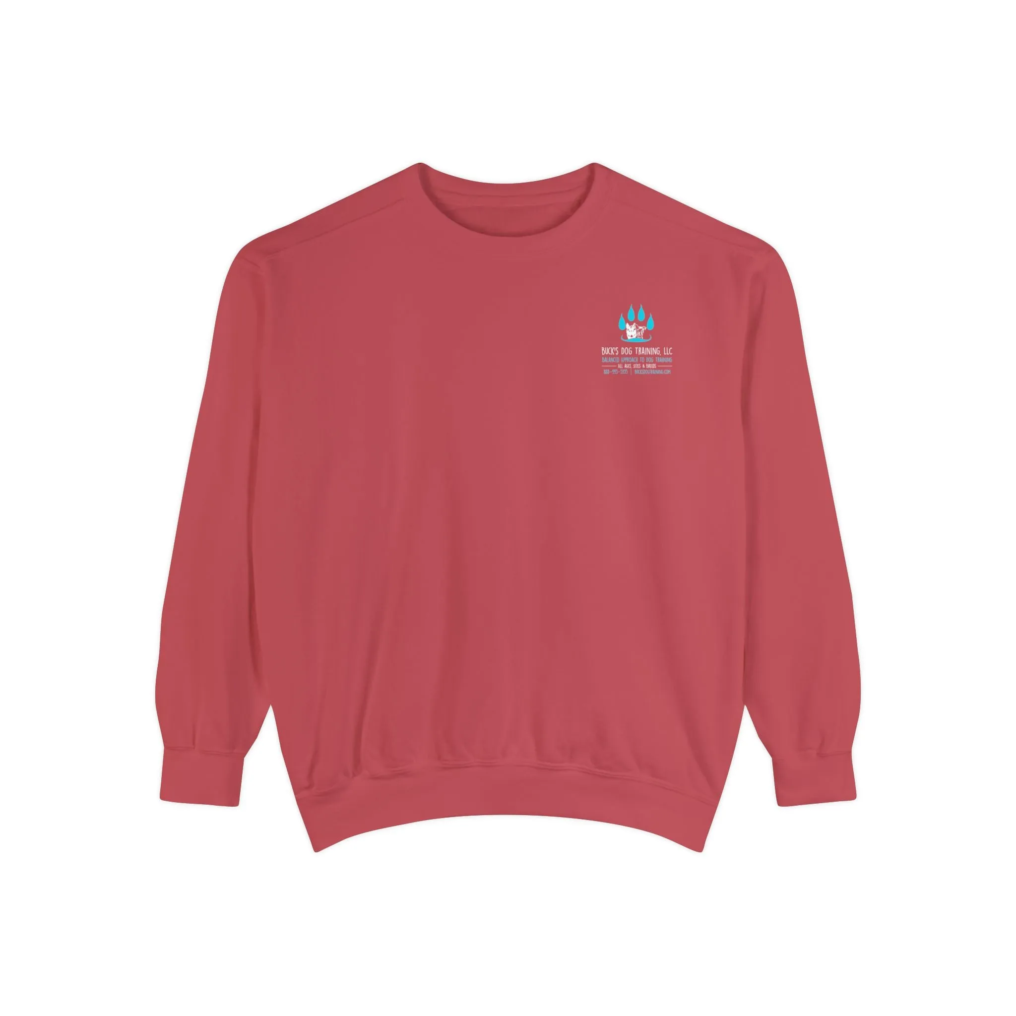 Unisex Garment-Dyed Sweatshirt Athletic Hoodie
