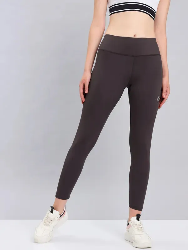 Morning Stretch Durable Stitch Women Solid Slim Fit Tights with ELASTO PLUS